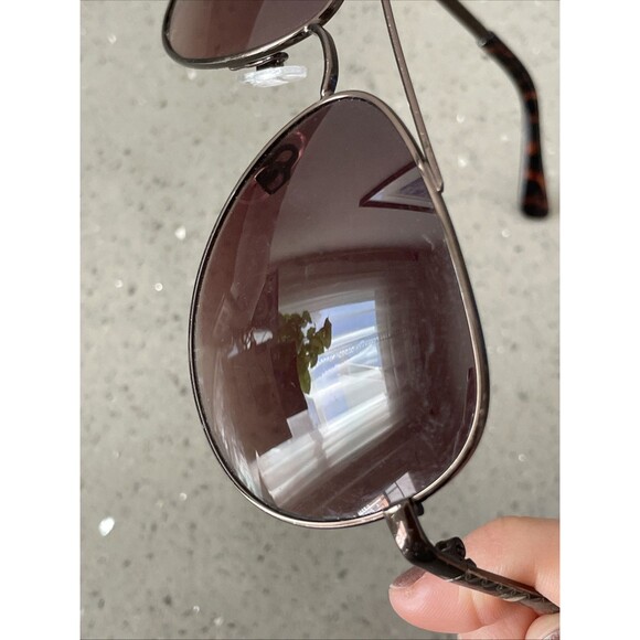 Oscar De La Renta Sunglasses Mod-3041 210 Brown Aviator - Frames Only - Picture 14 of 15